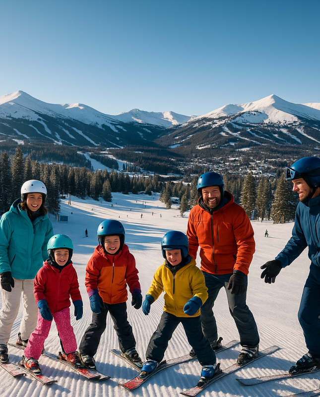 Top Beginner Ski Runs in Breckenridge for Families