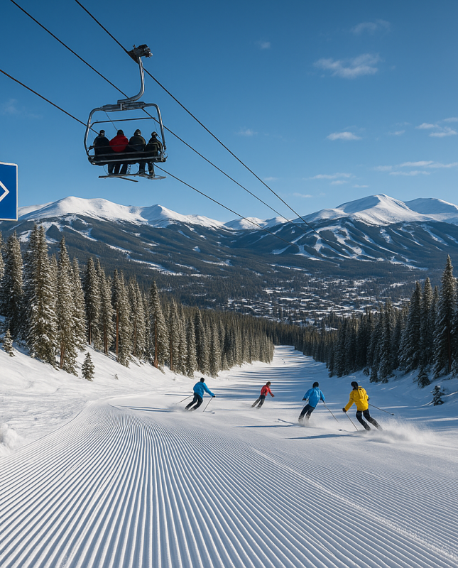The Best Ski Runs for Intermediate Skiers in Breckenridge