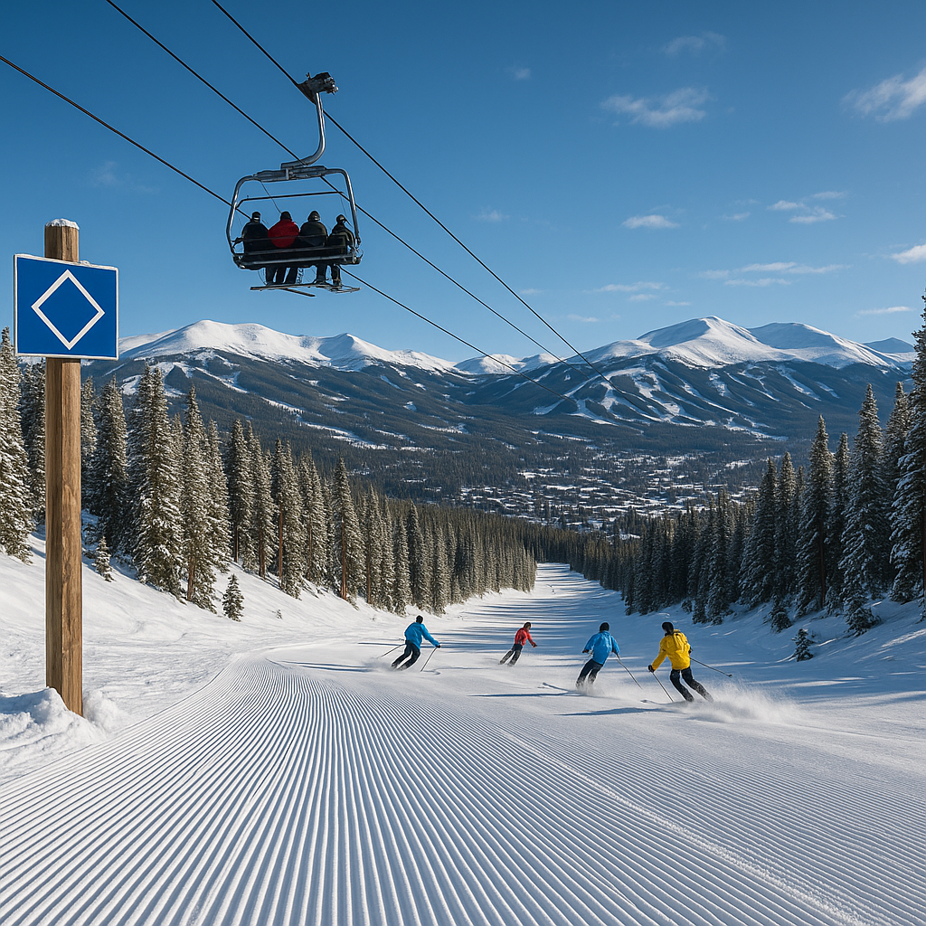 The Best Ski Runs for Intermediate Skiers in Breckenridge