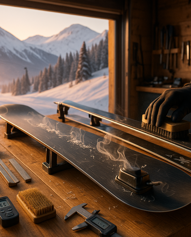 The Science Behind Ski and Snowboard Tuning