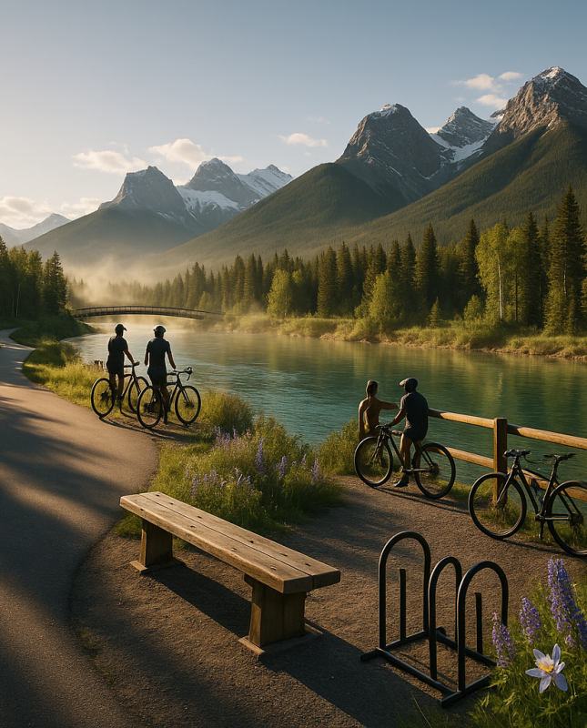 Scenic Stops Along the Blue River Bike Path
