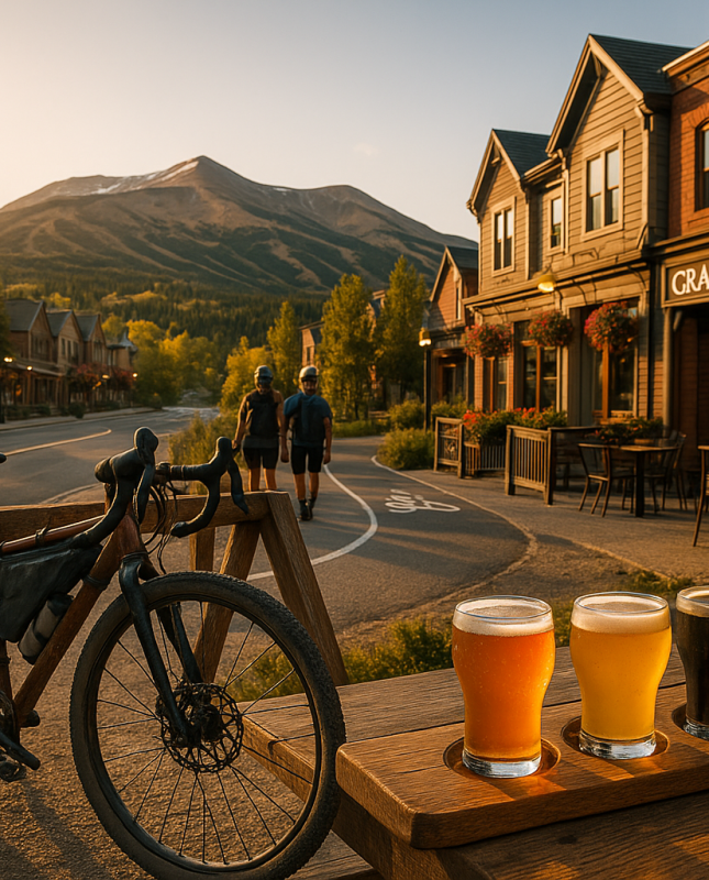 Exploring Breckenridge Breweries by Bike